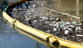 Trash and Debris Booms For Coastline Conditions