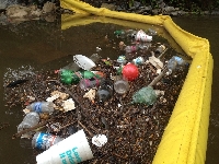 Floating Trash Containment Boo