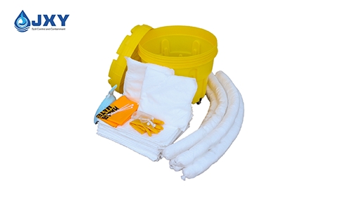 20 Gallon Oil Spill Emergency Kit (Wheeled Drum)