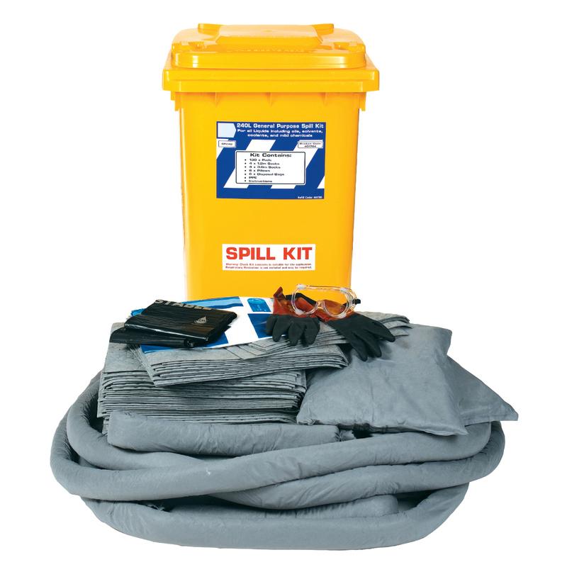 240L Mobile Universal Spill KiSpill Response Kit