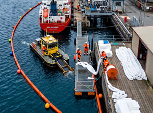 Fuel berth and bulk oil storage terminal