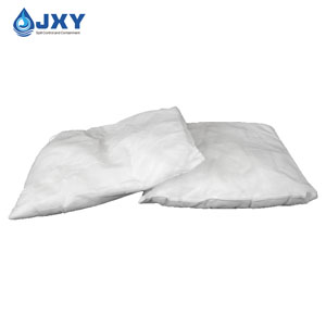 oil absorbent pillow used for oil spill containment and absorption
