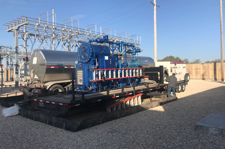 Secondary containment for generator and machinery maintenance